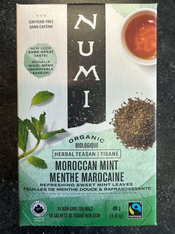 Numi Moroccan Mint Herbal Teasan 01